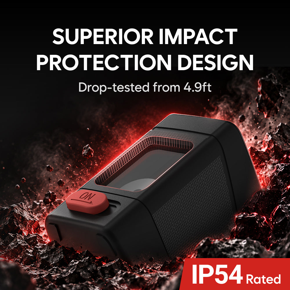 MAGPIE VADER Mini: Ultra-Compact Rechargeable Green Cross Line Laser Level, 100 ft (30 m)