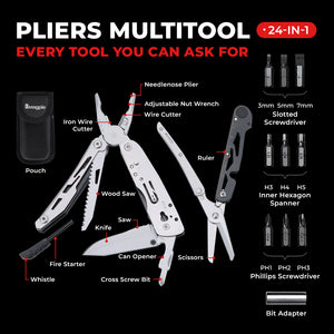 24-In-1 Pliers Multitool