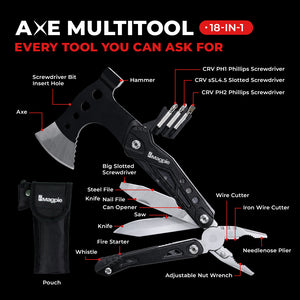 18-In-1 Axe Multitool