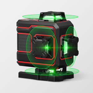 MAGPIE VADER 4D: 16-Line 4 × 360° Self-Leveling Green Laser Level